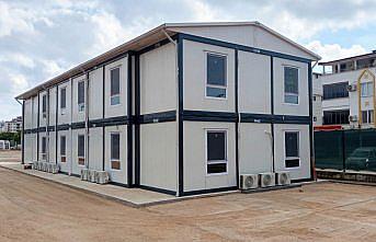 Karmod Antalya'da rezidans projesine konteyner ofis kurdu