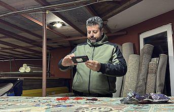 Zonguldak'ta halıdan çıkan altınlar sahibine ulaştırıldı