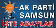 AK Parti Samsun Milletvekili Adayları