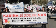 Bafra Anadolu Lisesi Öğrencileri “Kadın’a Şiddet”i Protesto Etti