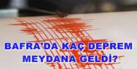Bafra'da Deprem