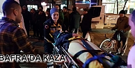 Bafra'da trafik kazası: 1 yaralı