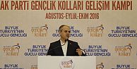 BAKAN ÇAĞATAY KILIÇ, AK PARTİ GENÇLİK KOLLARI GELİŞİM KAMPINDA KONUŞTU