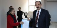Başkan Muharrem Göksel mazbatasını aldı