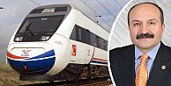 Erhan Usta ; Samsun-Ankara arasındaki Hızlı Tren İhale sürecine geçildi