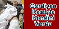 GARDİYAN KAZAYLA KENDİNİ VURDU.