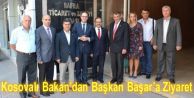 Kosovalı Bakan’dan Başkan Başar’a Ziyaret
