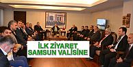 SAMKONDAN SAMSUN VALİSİNE ZİYARET