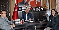 Samsun Büyükşehir Belediyesi Kamulaştırma Şube Müdürü Mehmet TANSIK’tan Başkan Hadi UYAR’a Ziyaret