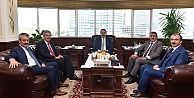 Samsun Milletvekillerinden Bakan Çelik'e ziyaret
