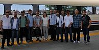 SAMSUN YEREL BASIN MENSUPLARI BAŞKENT'TE HIZLI TREN İLE  BULUŞTU