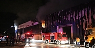 Samsun'da Fabrika Yangını