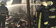 Samsun'da Lastik Fabrikasında Yangın