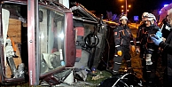Samsun'da otomobil direğe çarptı: 1 ölü