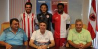 SAMSUNSPOR'DA YENİ TRANSFERLER TANITILDI