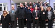 ŞEHİTLER DERNEKLERİNDEN KAYMAKAMLIĞA ZİYARETTE BULUNDULAR