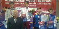 Serbest Stil Uluslararası Güreşte 3. Oldu