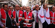 Türk Kızılayından Samsun'da “Merhamet yürüyüşü“
