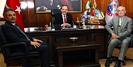 YUSUF ZİYA YILMAZ'dan BAŞKAN ŞAHİN'e ZİYARET