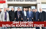 Zihni Şahin'den Bafra`da kooperatife ziyaret