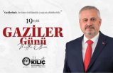 Başkan Hamit Kılıç’ın 19 Eylül Gaziler Günü Mesajı