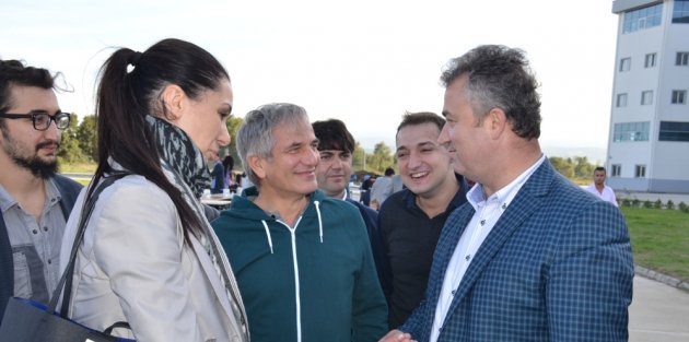 TOPALOĞLU, ÜNİVERSİTENİN TANITIM YEMEĞİNDE