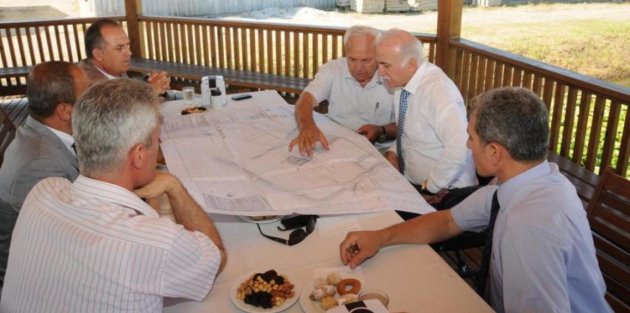 VALİ ŞAHİN TEKKEKÖY İLÇESİ TERSANE ALANINDA İNCELEMELERDE BULUNDU