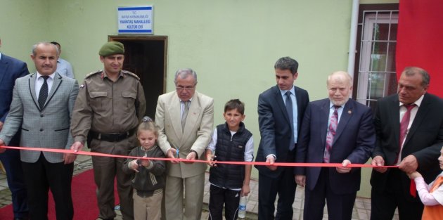 YAKINTAŞ MAHALLESİ KÜLTÜR EVİ HİZMETE AÇILDI