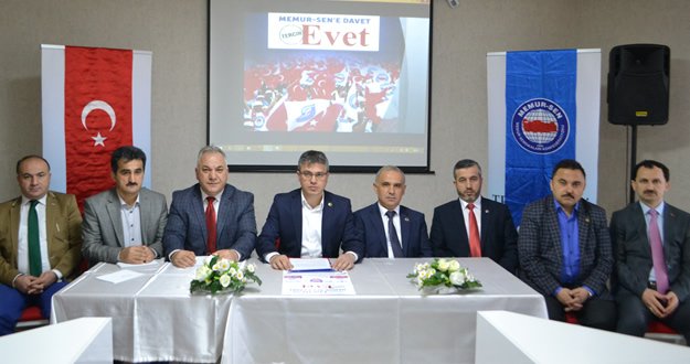 Yıldız; “Memur-Sen’e Davet, Tercih EVET”