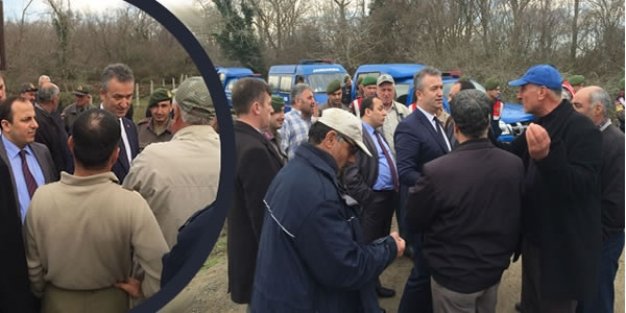 Yörükler’de Büyükşehir Belediyesi Ekiplerine Tepki