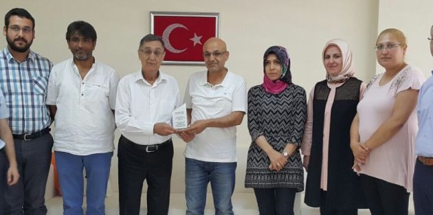 YÜREKLİ’YE TEŞEKKÜR PLAKETİ