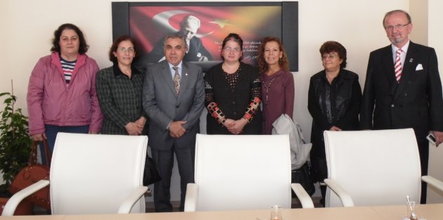 ZİHİNSEL YETERSİZ ÇOCUKLARI YETİŞTİRME DERNEĞİN’DEN YENİ KAYMAKAMA ZİYARETİ