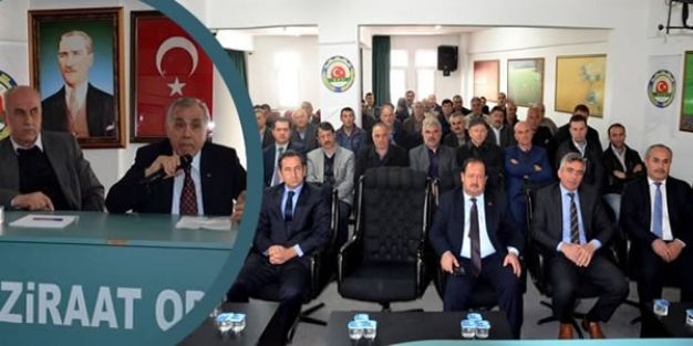 Ziraat Odası’nda Arazi Toplulaştırma Toplantısı