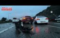 Samsun'da 5 otomobilin karıştığı zincirleme trafik kazasında 2 kişi yaralandı