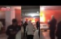 Samsun'da kapalı otoparkta bulunan otomobil yandı