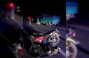 Giresun'da motosikletle kamyonetin çarpıştığı...