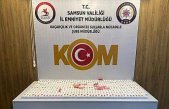 Samsun'da 591 şişe gümrük kaçağı parfüm ele geçirildi