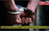 Samsun'da trafik kazasında 2 kişiyi darbeden zanlı tutuklandı