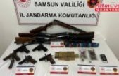 Samsun'da uyuşturucu ve silah kaçakçılığı operasyonunda 3 zanlı yakalandı