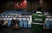 Yeşilay Samsun'da OSB çalışanlarına bağımlılıkla mücadele eğitimi veriyor