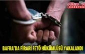 BAFRA'DA FİRARİ FETÖ HÜKÜMLÜSÜ YAKALANDI