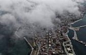 Sinop sis bulutları arasında görüntülendi