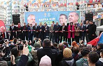 Cumhur İttifakı'nın Bafra Seçim Koordinasyon Merkezi'nin açılışı yapıldı