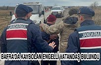 Bafra'da kaybolan engelli vatandaş bulundu