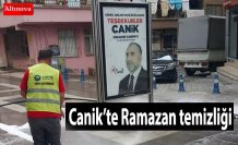 Canik’te Ramazan temizliği