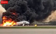 Rusya'da yolcu uçağı iniş yaparken alev aldı: 41 ölü