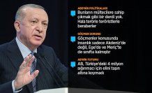 Cumhurbaşkanı Erdoğan: "Ülkeye katkı sunmak isteyenlere gereken kolaylığı göstereceğiz"