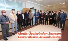 Meclis Üyelerinden Samsun Üniversitesine Anlamlı destek