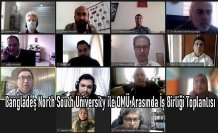 Bangladeş North South University ile OMÜ Arasında İş Birliği Toplantısı