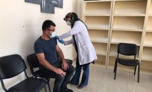 Suluova'da mobil aşı birimi yüksekokul öğrencilerinin hizmetine sunuldu